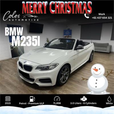 2015 BMW 2 Series M235i Convertible F23 for sale in Beverley